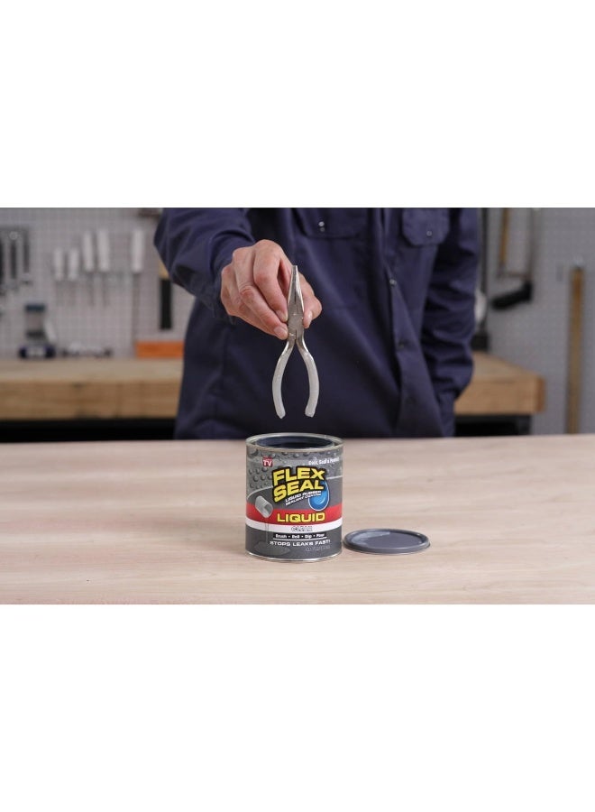 Flex Seal Liquid, Rubber Coating Sealant, Waterproof, Flexible, Breathable, and UV Resistant, Roof Repair, Basements, RV, Campers, Trailers, Marine, EPDM, Masonry, Clear, 1 Gallon - Image 3