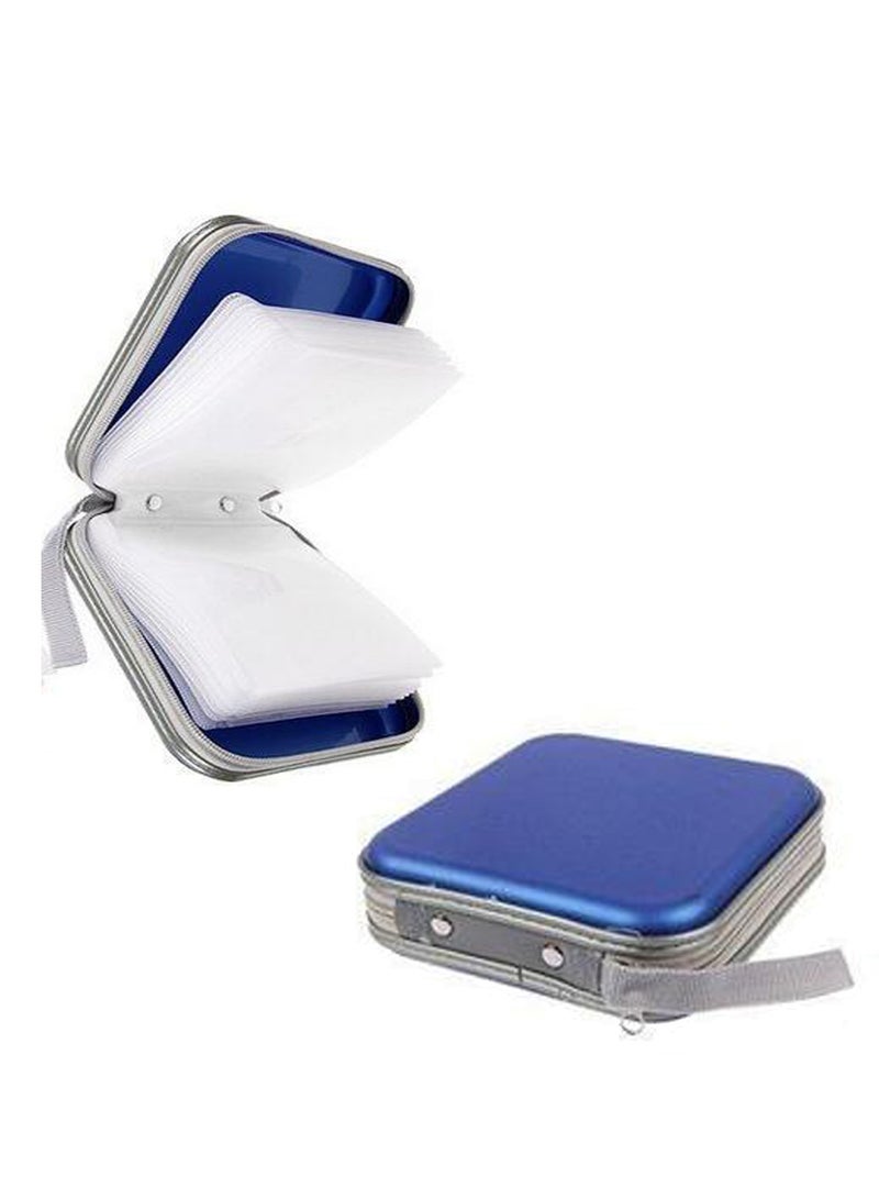 40 Disc CD DVD Wallet Album Plastic Storage Organizer Holder Case Bag - Image 1