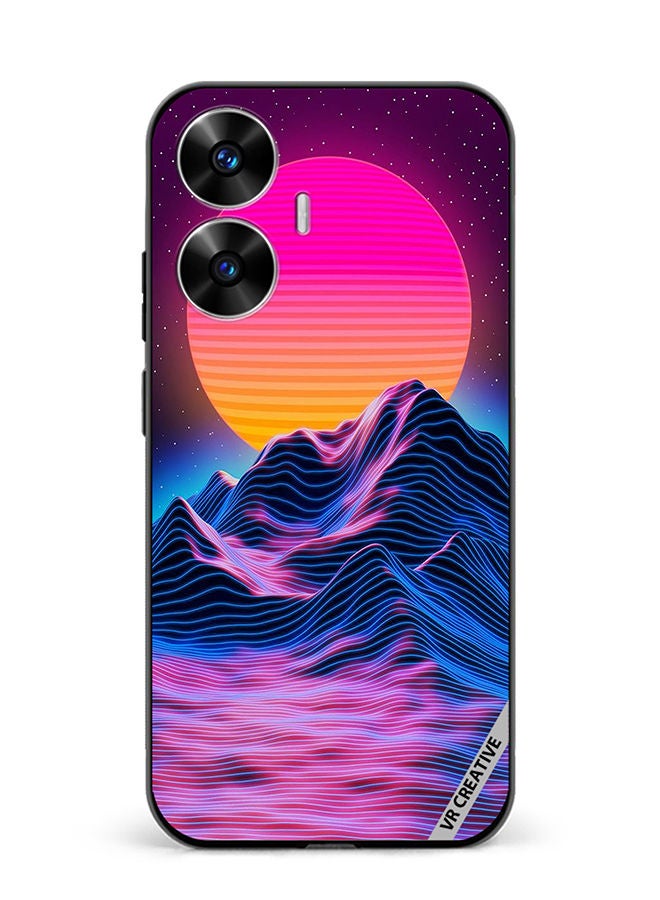 VR CREATIVE Protective Case Cover For Realme C55 Nature Design Multicolour - Image 1