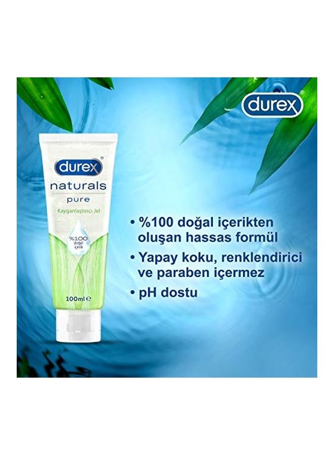 Durex Lubricant Naturals Pure Gel 100 Ml 1 Pack (1 X 100 Ml) - Image 4