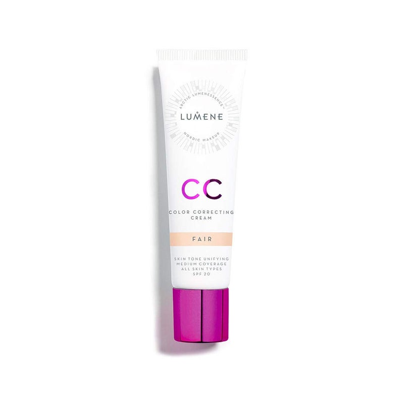 Lumene NEW Lumene CC Cream 6 in 1 Medium Coverage for all Skin Types SPF 20 Fair - Image 1