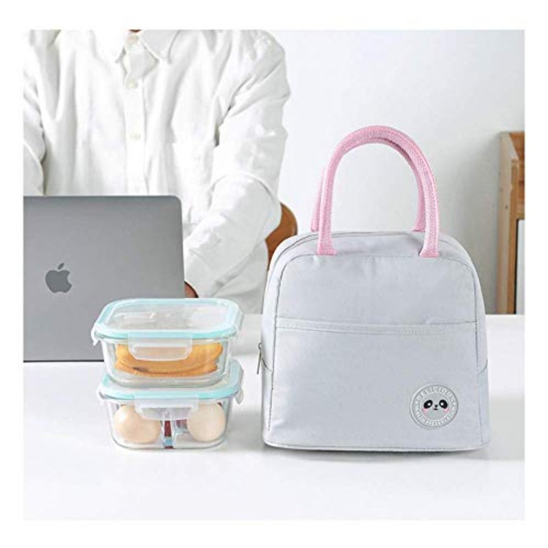 Lunch Bag Insulated Lunch Bags for Women, Lunch Cool Bag Adults Water-Resistant Thermal Leak-Proof Lunch Organizer for Men Work Picnic - Image 4