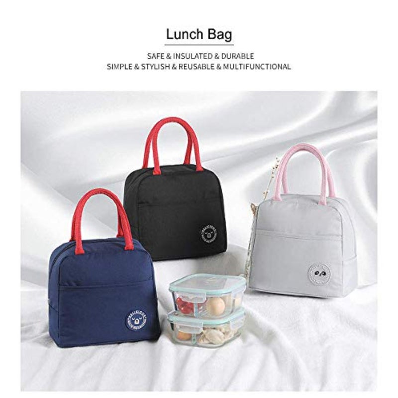 Lunch Bag Insulated Lunch Bags for Women, Lunch Cool Bag Adults Water-Resistant Thermal Leak-Proof Lunch Organizer for Men Work Picnic - Image 5