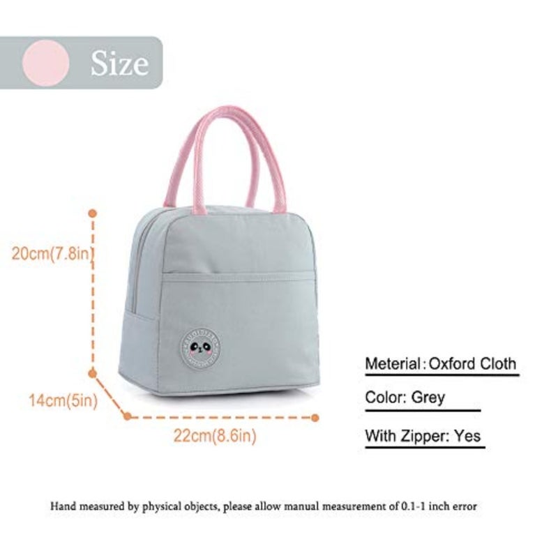 Lunch Bag Insulated Lunch Bags for Women, Lunch Cool Bag Adults Water-Resistant Thermal Leak-Proof Lunch Organizer for Men Work Picnic - Image 3