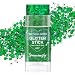 Paminify Green Hair Glitter StickSt Patricks Day Body Face GlitterShimmer St Patricks Day Outfit for WomenWaterproof Green Holographic GlitterRave Mardi Gras Singer Concert Party Accessories - Image 2