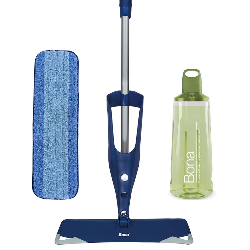 BONA Bona Premium Spray Mop Kit for Hardsurface Includes 850ml 32 oz Refill Cartridge Microfiber Floor Cleaning pad Marble Stone Tile LVT Laminate Floor Cleaner for Home Use Kids Pets Safe  - Image 4