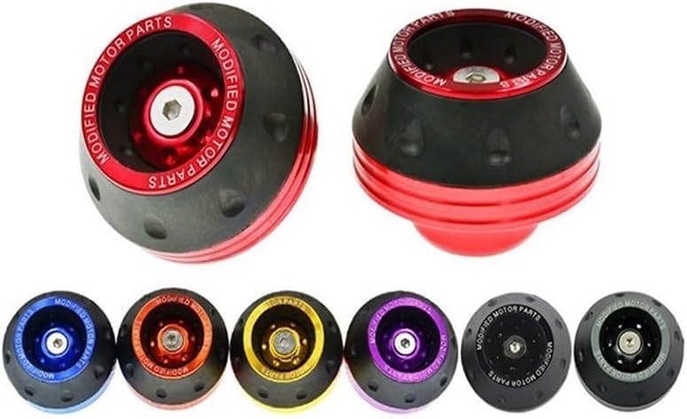 واقي تحطم الشوكة الأمامية للدراجة النارية منزلق حماية العجلة زوج واحد اللون ب 05 - Image 4