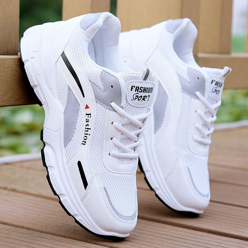 Generic Increased Torre Shoes Mens Net Shoes 2024 Autumn New Fashion Mens Casual sneaker Breathable Mens Shoes Casual white [C12-XX]] 