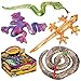 Toysmith Sandfilled Shimmering Reptiles 1 Count Assorted Colors and Styles - Image 2