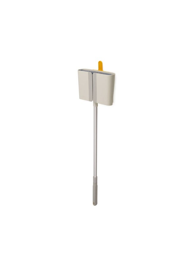 Joseph Joseph CleanTech Wall-Mounted Adjustable Long Handle Broom Sweeper with Dust-Shield Storage - Image 1