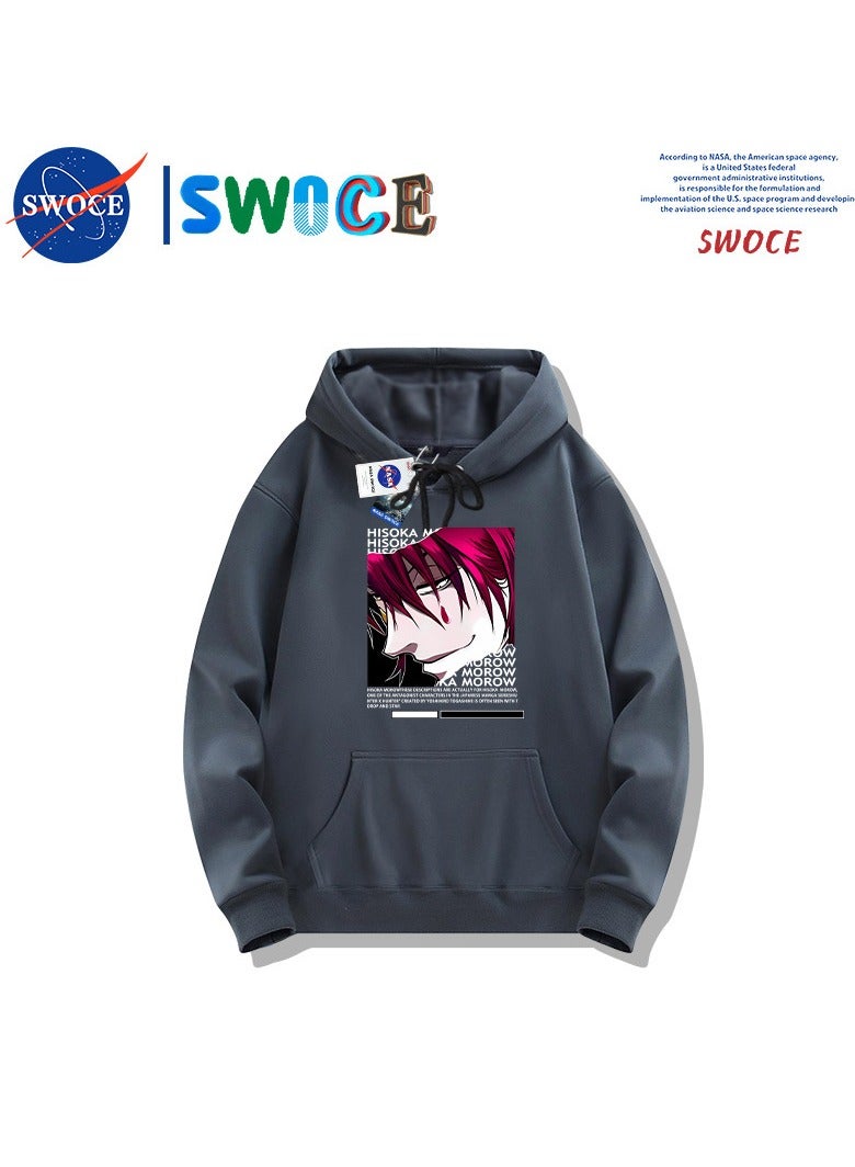 SWOCE Fashionable And Trendy Men's Hooded Sweatshirt  - Image 1