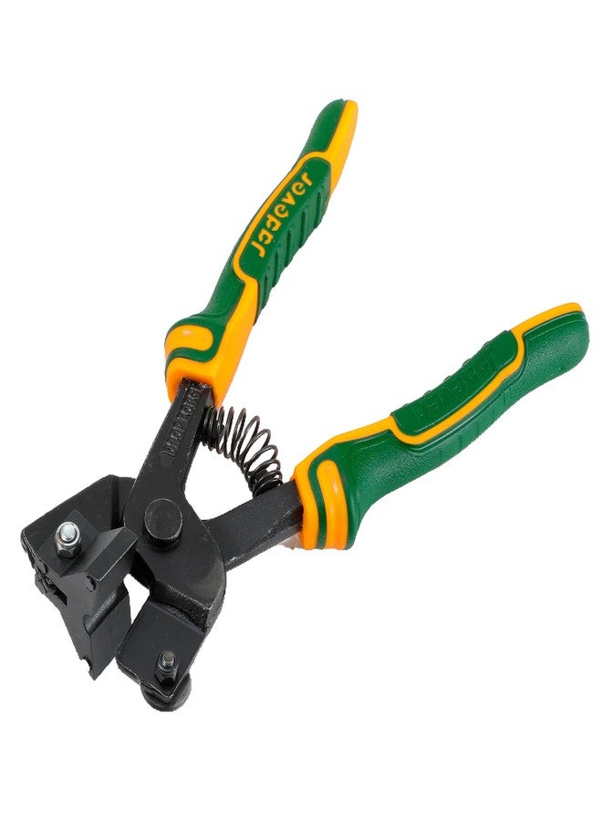 Jadever 8-Inch Glass Nipper, Tile Cutting Pliers, Shapping Pliers, Black Polished - Image 3