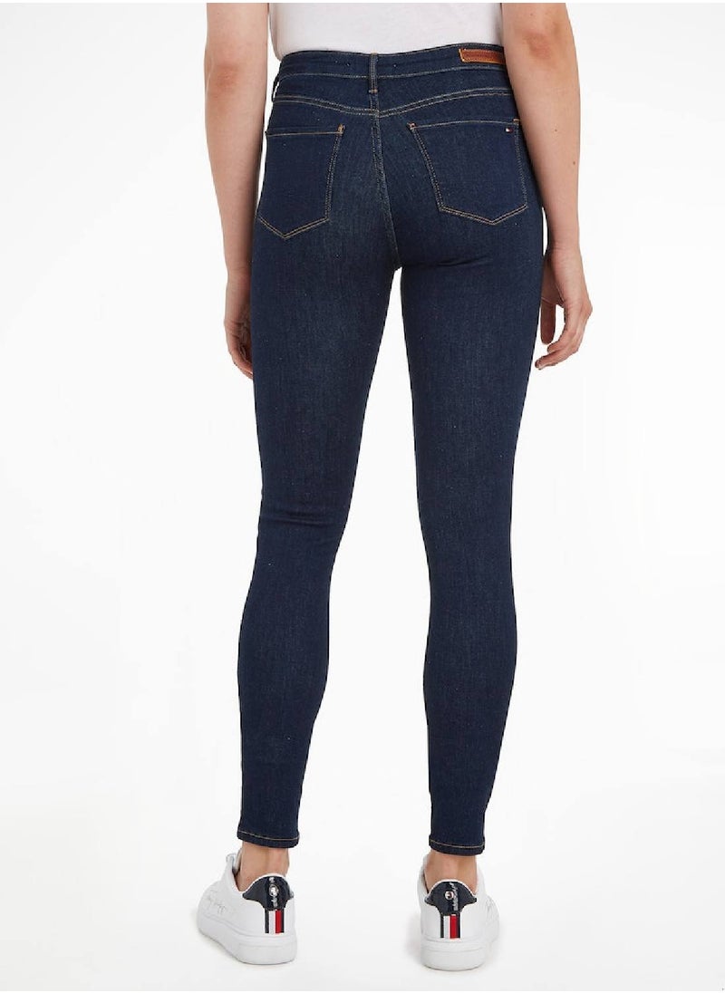 Women's Como Heritage Skinny Fit Jeans, Navy - pzsku/Z04CB47B31A544BF352BEZ/45/_/1723743636/ca915cfa-3392-496f-a19e-2bbe54c20dee