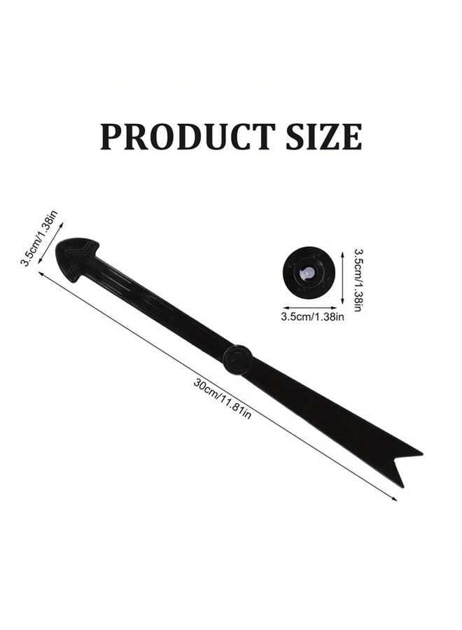 Large Black Suction Cup Spinner With White Tip Arrow For Classroom Whiteboard Game - Image 3