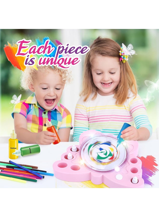 Paint Spin Art Machine Kit for Girls & Boys, Arts & Crafts for Kids, Art Drawing Supplies, Painting Kits,Ideal Gift for 4 5 6 7 8-12 Years Old - Image 5