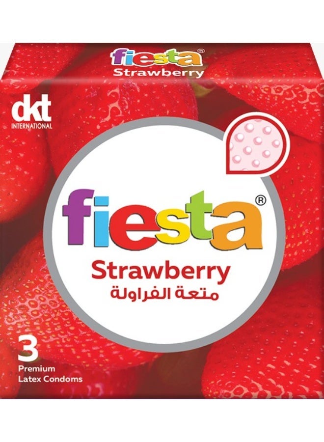 FIESTA Flavors Set Condoms - 4 Box 3 Pieces - Image 2
