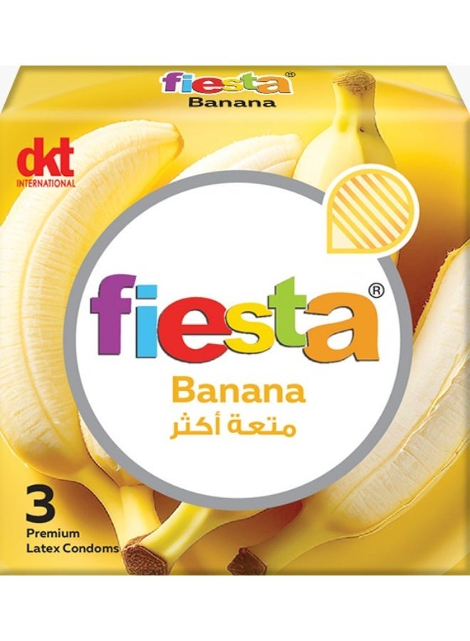 FIESTA Flavors Set Condoms - 4 Box 3 Pieces - Image 4