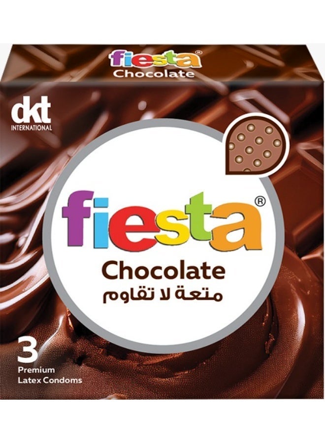 FIESTA Flavors Set Condoms - 4 Box 3 Pieces - Image 3