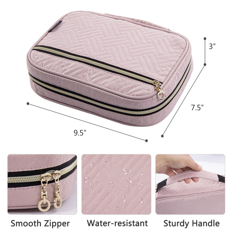 MYBAGZING Crochet Hook Case Empty - Quilted Crochet Organizer Case- Crochet Hook Holder for Circular Knitting Needles, Crochet Hooks (up to 8") Knitting & Crochet Supplies - Knitting Accessories - Image 5