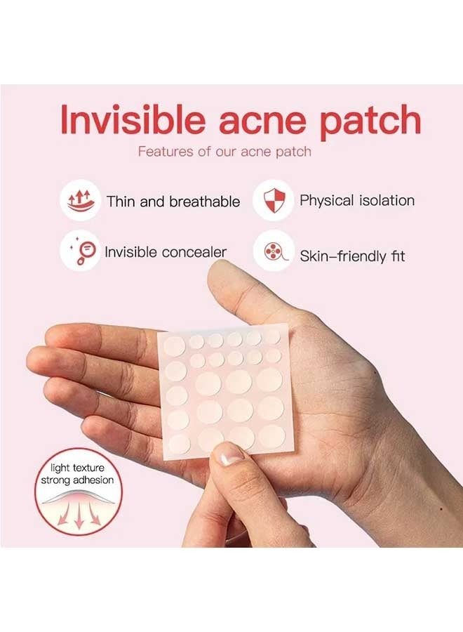 CARVENCHY 24 Patches Acne Pimple Master Patch ，Can Get Rid Of Acne Fast ，Invisible Isolation，Lighten Acne Marks，Soothes Red Acne，Suitable for all skin types - Image 4