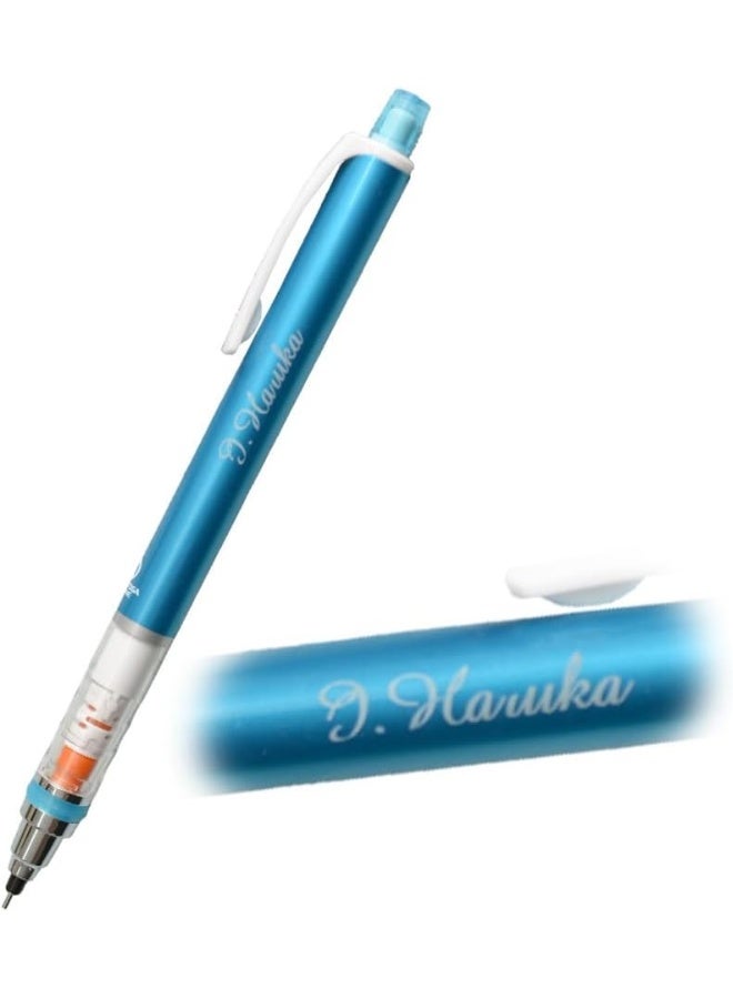UNI Kuru Toga Standard Mechanical Pencil M5-450 1P.33, 0.5 mm, Blue, Plastic & Metal, 1 pencil for classes - Image 1