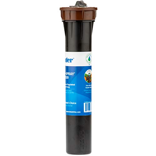 Hunter Industries Hunter 6 Inch Pop Up Sprinkler Head, Pro Spray PRS-30 Body, Pressure Regulated to 30 PSI, No Nozzle Included, Compatible with MP Rotator, Fixed Arc Nozzles, Adjustable Arc Nozzles - Image 2