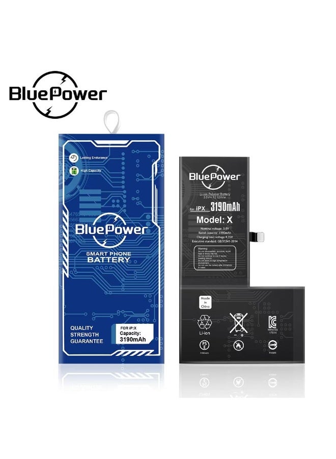 Original iPhone X Battery Power Capacity 3190mAh Extra Energy 30%