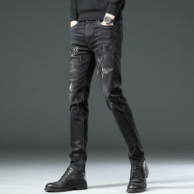 Unisex Casual Daily Denim Jeans - Image 4