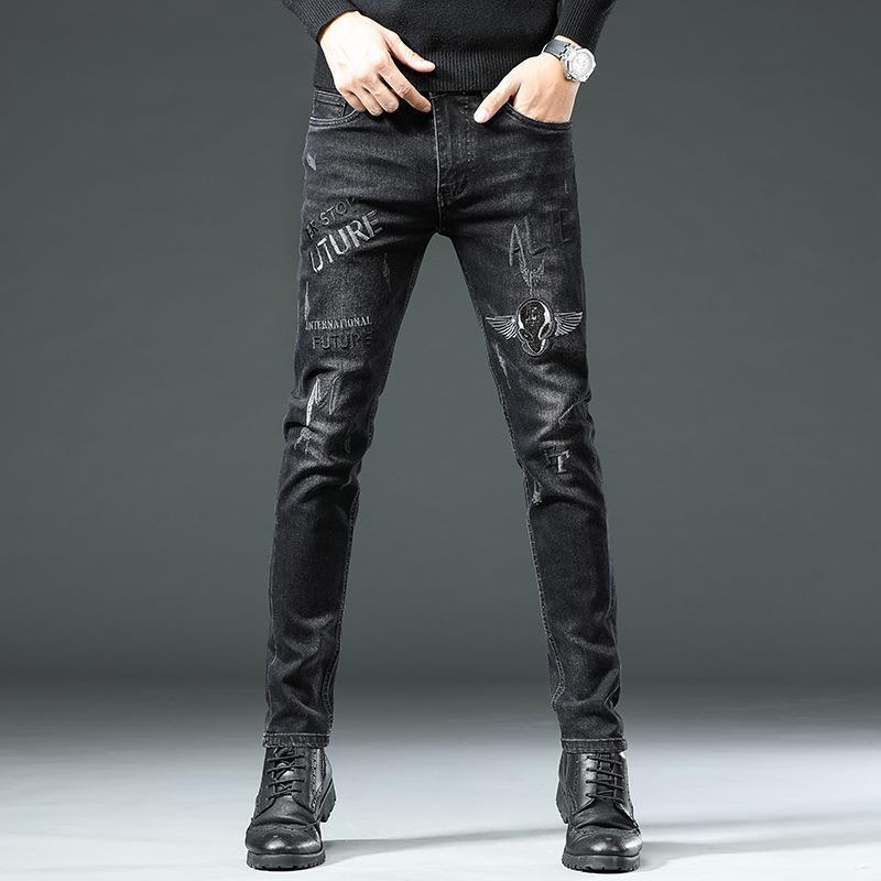 Unisex Casual Daily Denim Jeans - Image 2