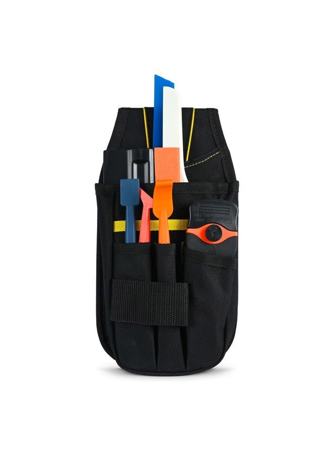 Ehdis Tool Pouch Multi-Purpose Wrapping Tool Bag Mini Work Holder Heavy-Duty Small Organizer for Car Window Tint Film Installer - Image 1