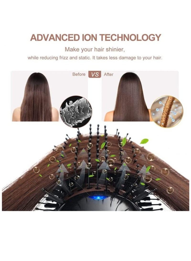 ELTRAZONE One Step Hair Dryer And Volumizer Hot Air Brush,1200W Multi Functional Hair Straightener And Dryer - Image 3