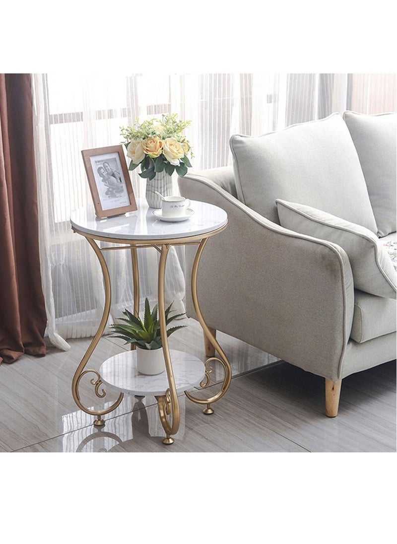 Generic Round Table for Living Room/Bedroom/Dinning Room, Coffee Table, End Table Metal Side Table  - Image 2