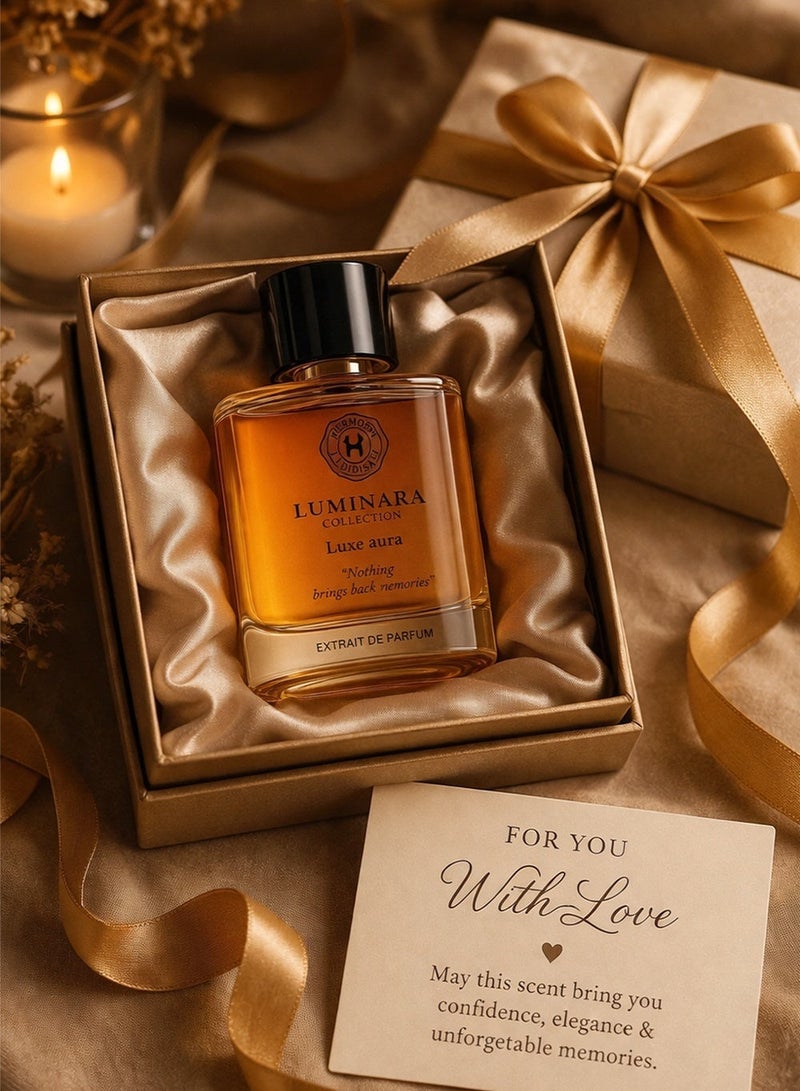 Hermoso نجاتي لومينارا لوكس أورا أو دو بارفان ١٠٠ مل | عطر فاخر للجنسين - Image 4