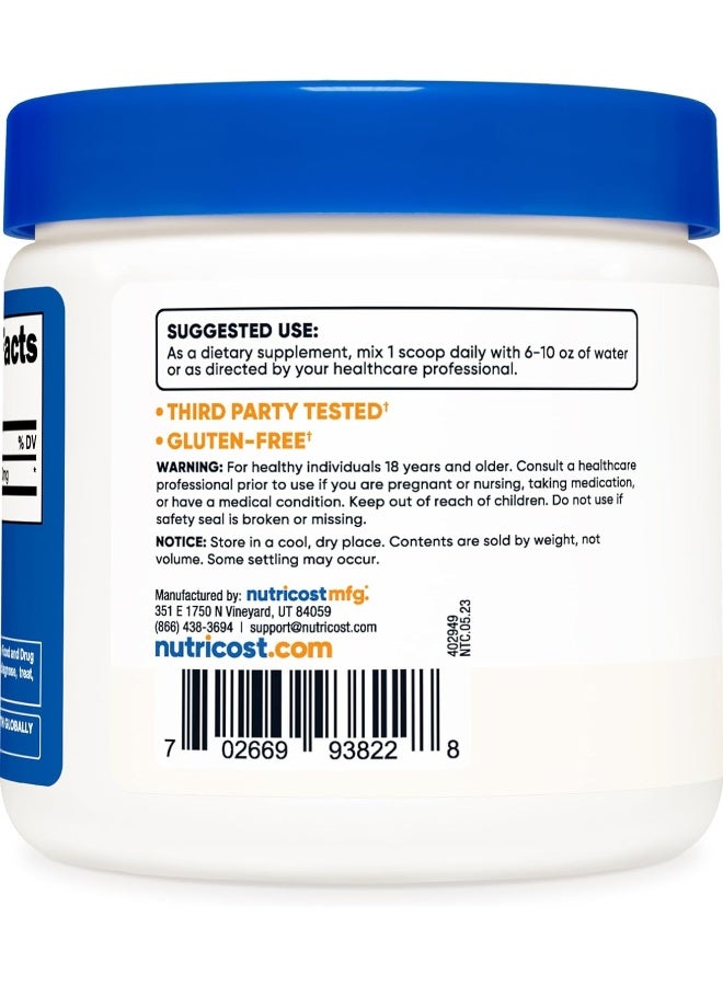 Nutricost N-Acetyl L-Cysteine Nac Powder 250 Grams - Vegan Nac, Non-Gmo, 208 Servings - Image 3