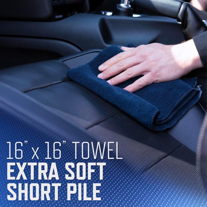 Armor All Podium Series Microfibre Cloths - 3 Pack for Car Cleaning - Image 2