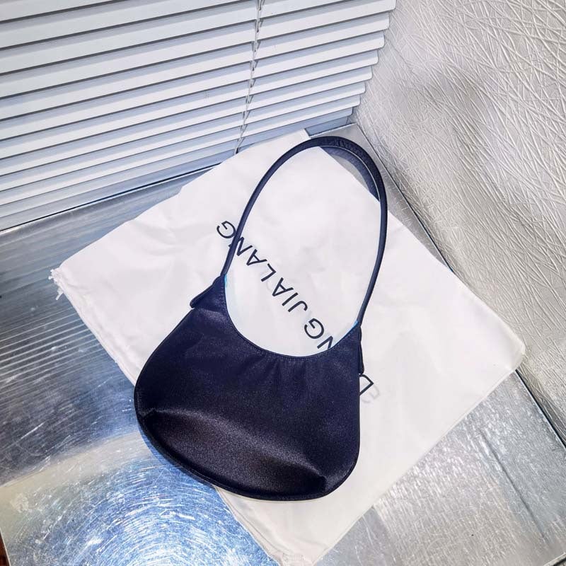 Nylon Crescent Shoulder Bag - Image 3