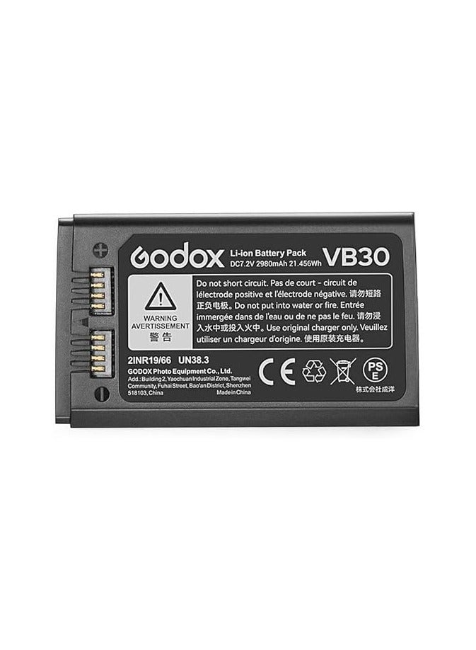 Godox Godox VB30 Battery for V1Pro Flash Head  - Image 2