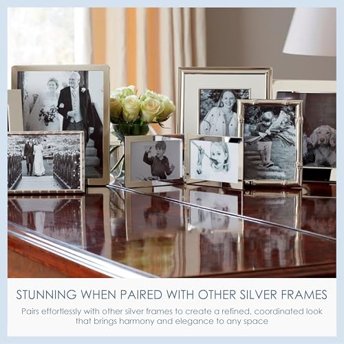 Addison Ross, Photo Frame, 4x6, Silver Plate Shot, 4 x 6 Inches - Image 4