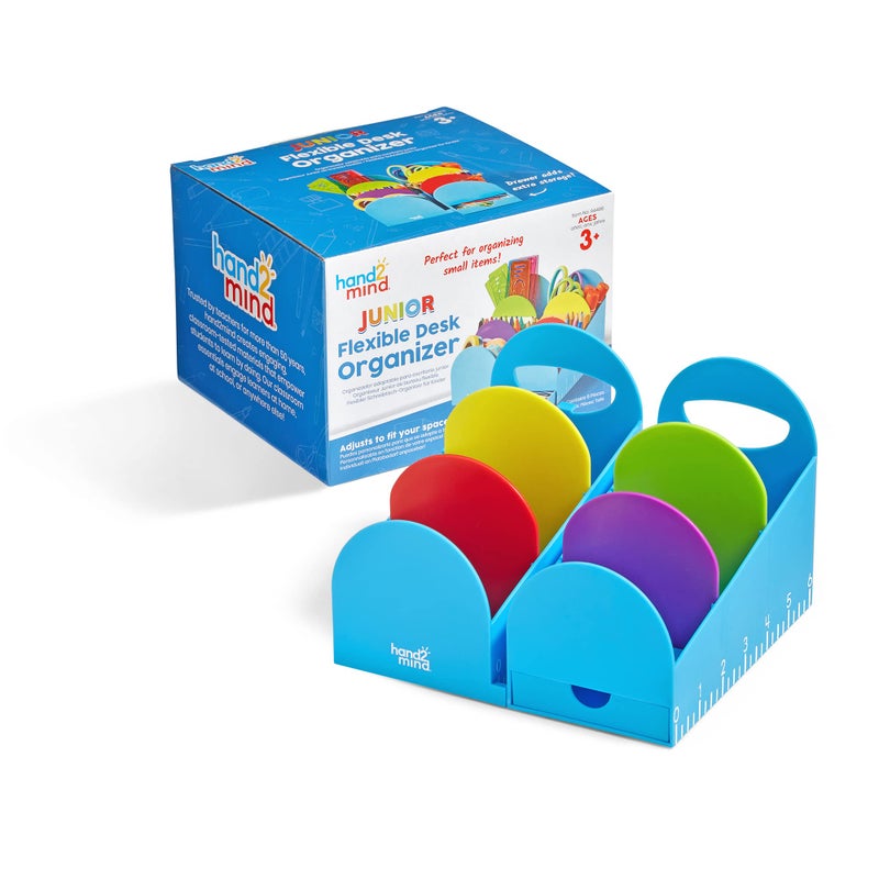 Hand2Mind Junior Flexible Modular Desk Organizer  Top Organizer with Pencil Holder Teacher  School Supplies - Image 3