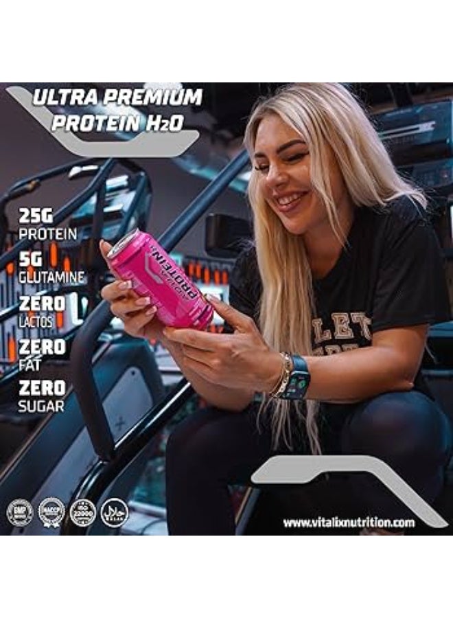 VITALIX AQUA PROTEIN 25 PINK LEMONADE 473ML - Image 4