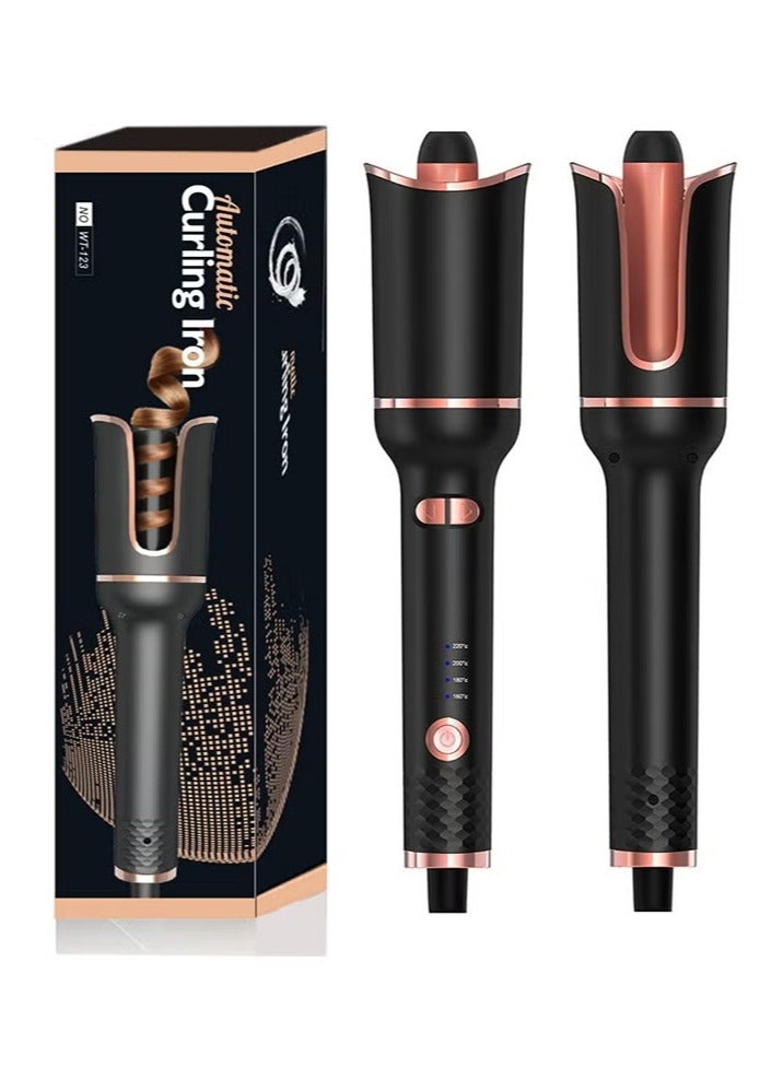 JoyousSto Automatic Ceramic Hair Curler Auto Rotating Hair Curling Iron Air Spin LED Digital Mini Portable Curl Curler Styling Tool - Image 2