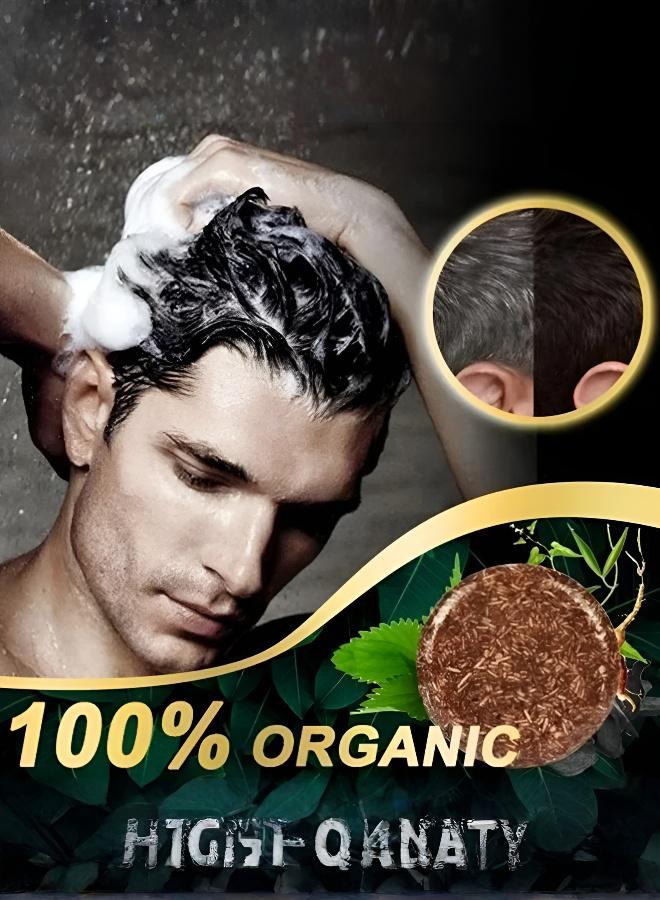 Multiflorum Shampoo Soap Natural Darkening Grey Hair Recoloring Damage Hair Care · - Image 5