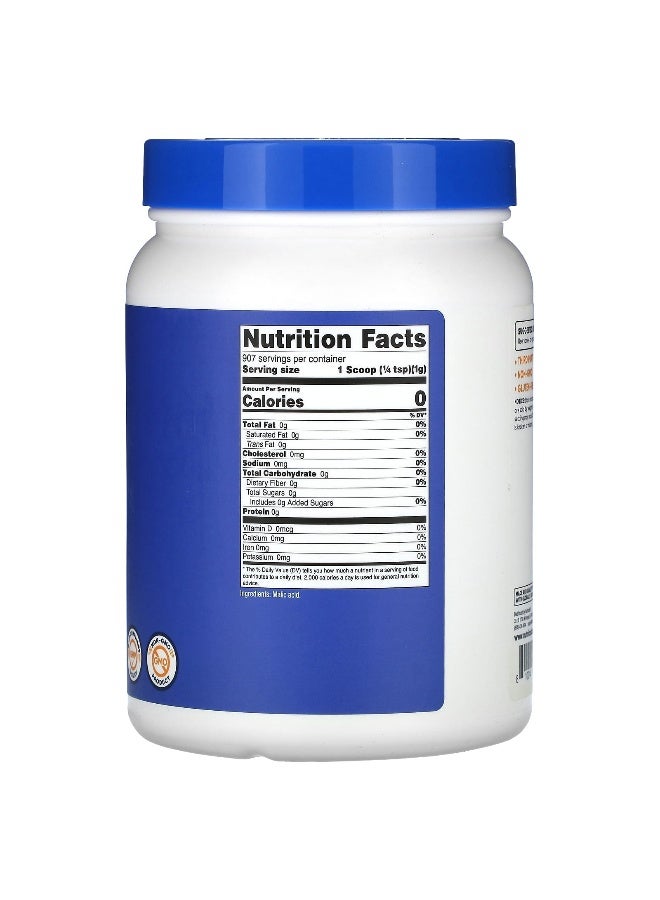 Nutricost, Malic Acid, Unflavored, 32 oz (907 g) (Packaging may vary) - Image 2