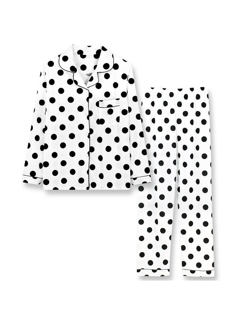 KUYING New Fashion Pajama Two Piece Set