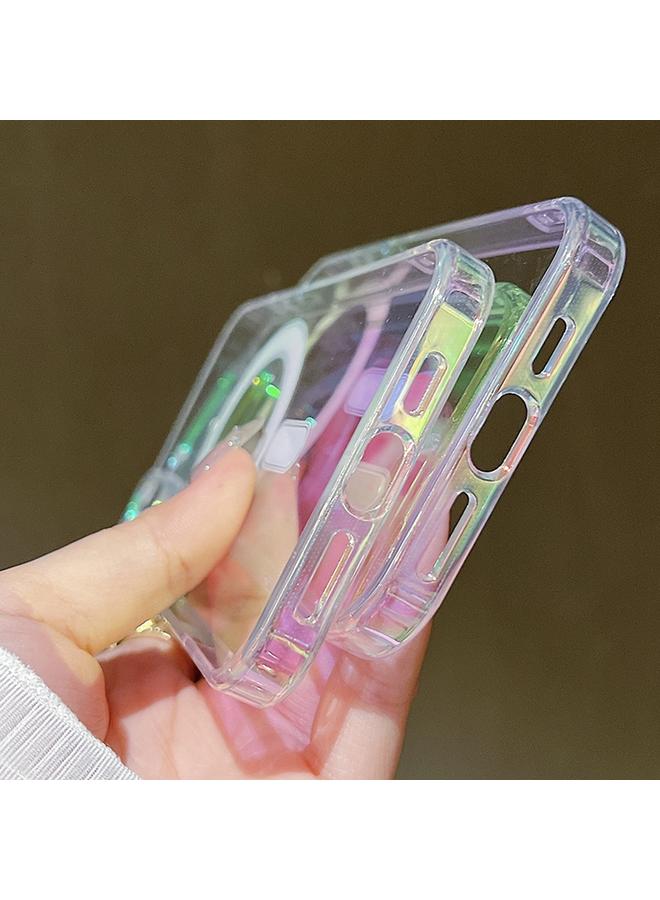 S-TOP Case For iPhone 14 Pro Gradient Color MagSafe Airbag Full Coverage Phone Case - Image 2