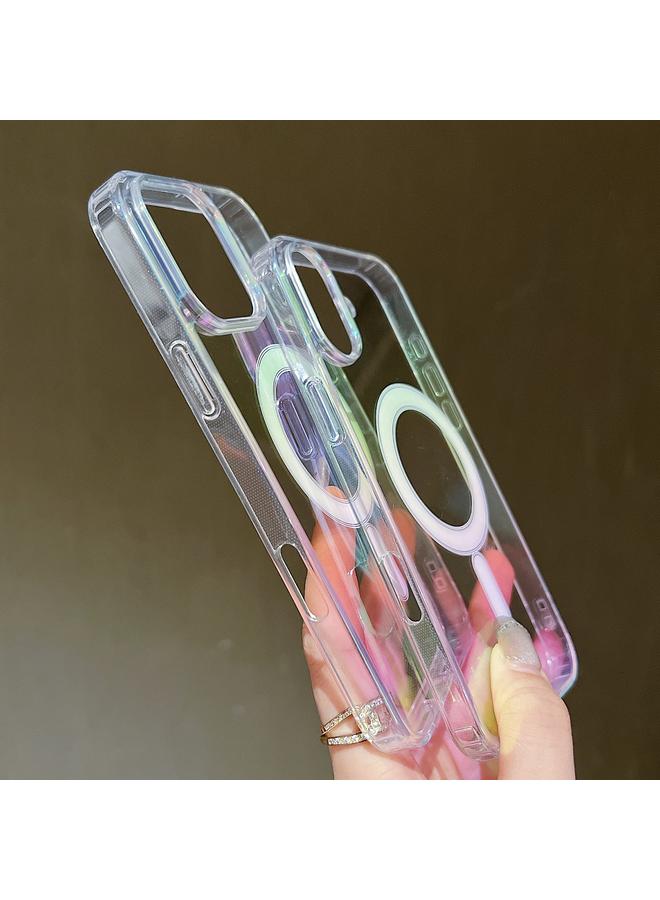 S-TOP Case For iPhone 14 Pro Gradient Color MagSafe Airbag Full Coverage Phone Case - Image 3