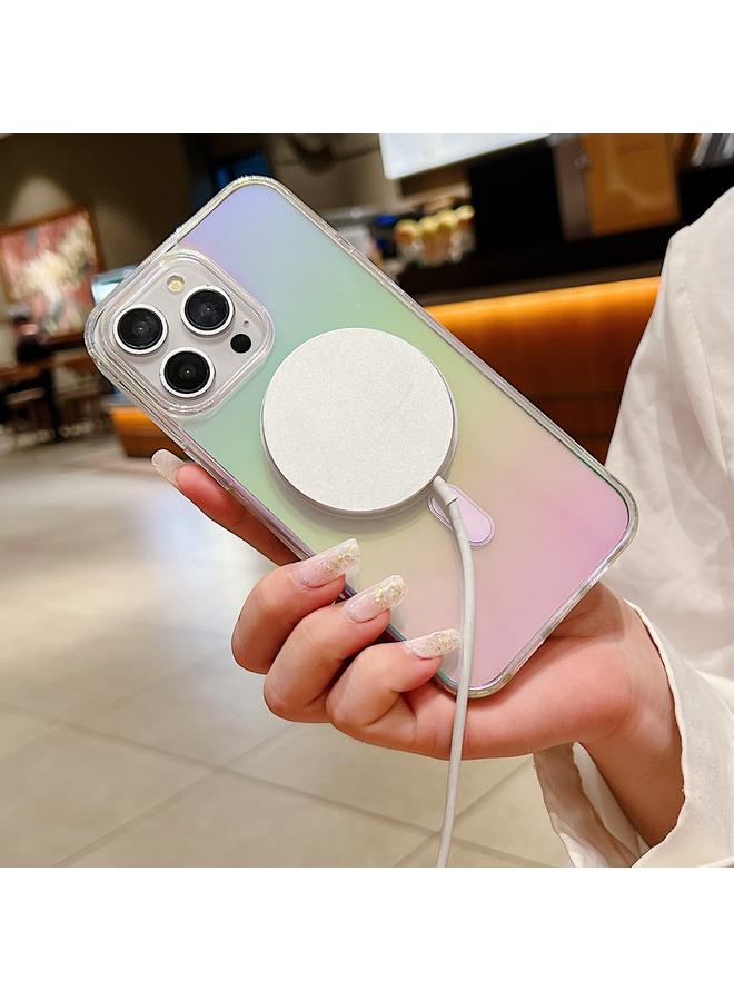 S-TOP Case For iPhone 14 Pro Gradient Color MagSafe Airbag Full Coverage Phone Case - Image 4