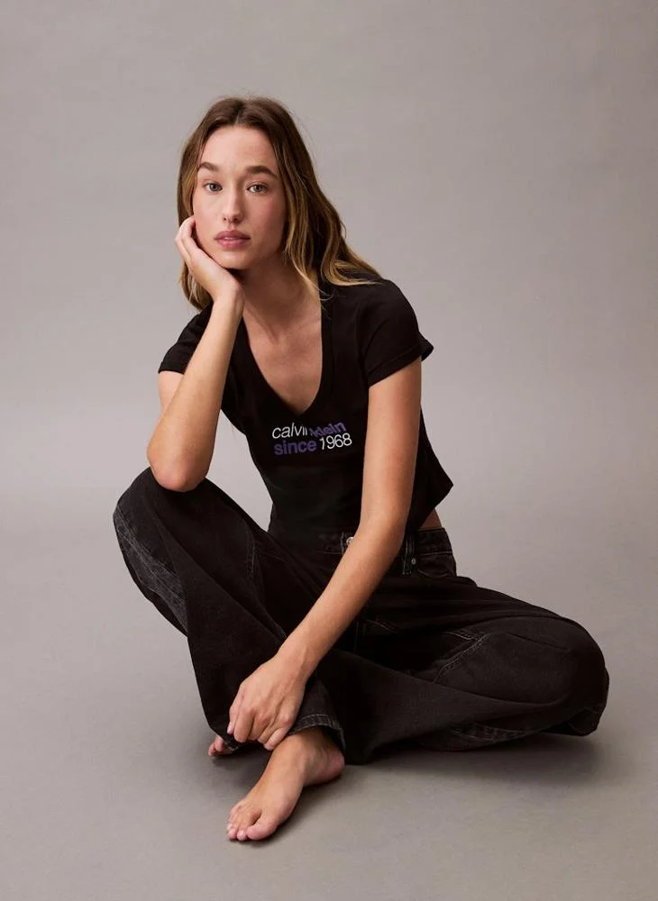 Calvin Klein Jeans Graphic Crew Neck T-shirt