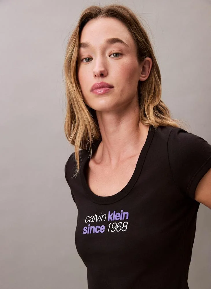 Calvin Klein Jeans Graphic Crew Neck T-shirt