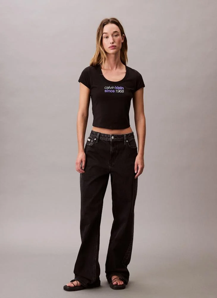 Calvin Klein Jeans Graphic Crew Neck T-shirt